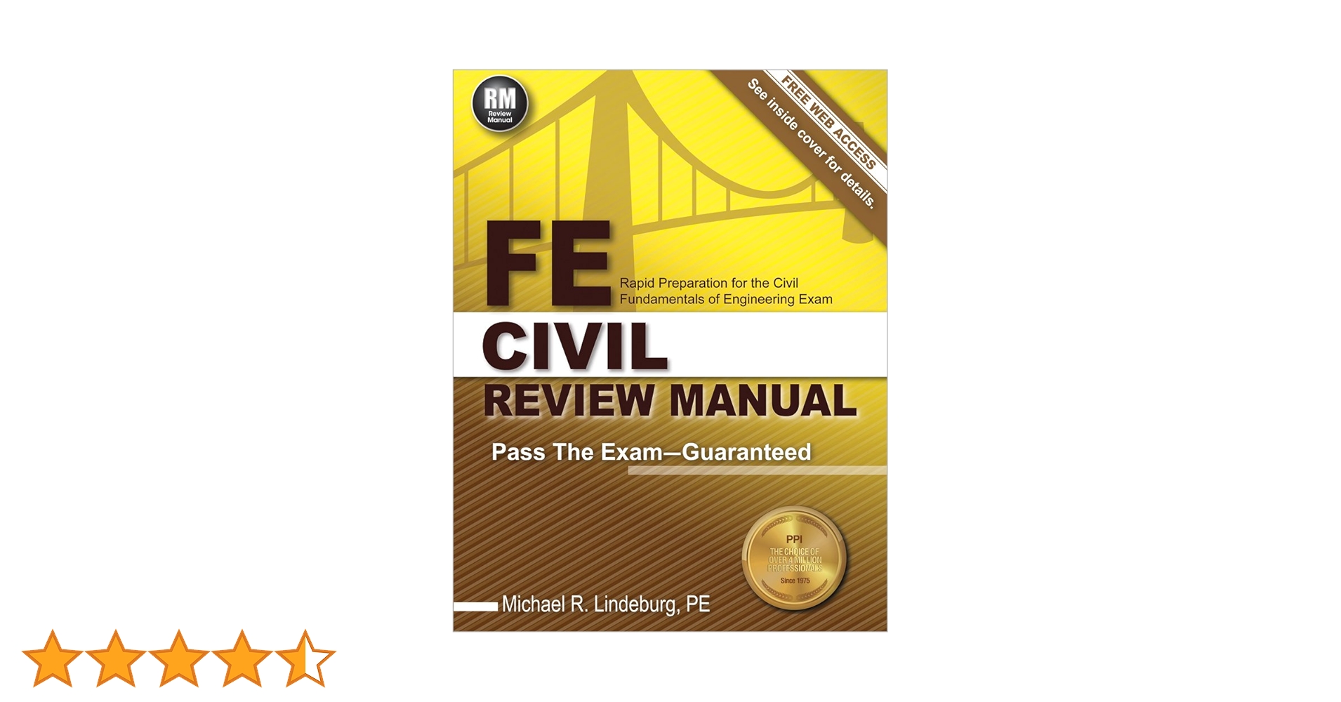 FE Civil Review Manual : Lindeburg, Michael R.: Amazon.com.be: Books